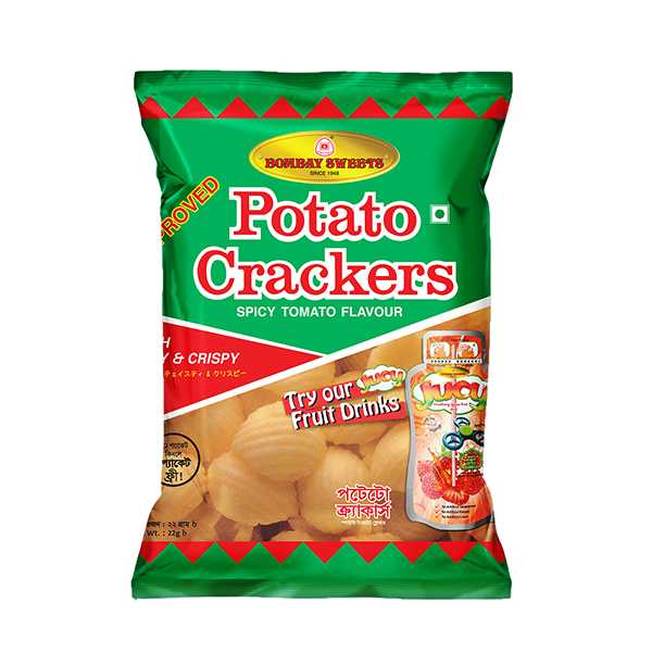 BOMBAY SWEETS POTATO CRACKERS